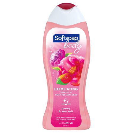 Softsoap Body Wash Pink Peony & Sea Salt 20 oz