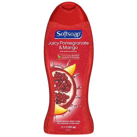 SOFT SOAP BODY WASH POMERGRANTE & MANGO 20 OZ