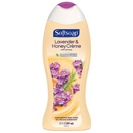 Soft Soap  Body Wash Honey Creme & Lavender 20 oz