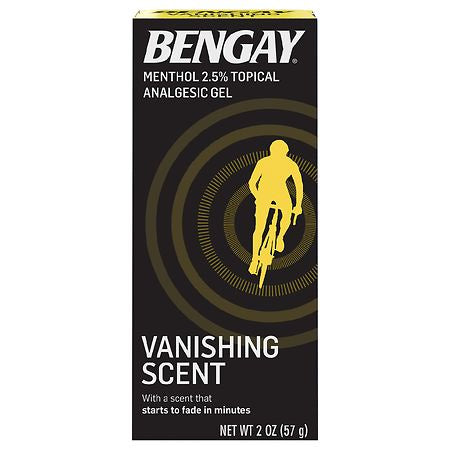 BENGAY VANISHING SCENT GEL 2 OZ