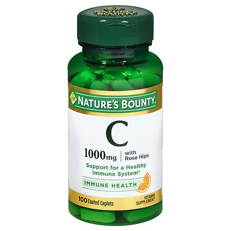 NATURE'S BOUNTY VITAMIN C 1000 MG 100 CAPLETS