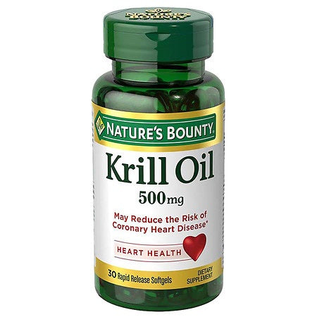 KRILL OIL500 MG RAPID RELEASE SOFTGELS - 30 CT - NB