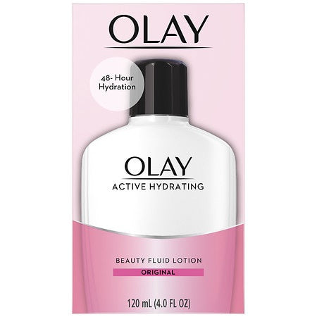 Olay Active Hydrating Face Lotion, Original, 4 fl oz