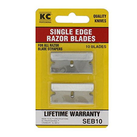 SINGLE EDGE RAZOR BLADES 10 BLADES - GUARD