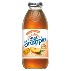 SNPPLE ZRO SUGAR PEACH TEA 16 OZ