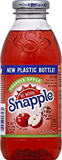 SNAPPLE APPLE JUICE DRINK. 16 oz