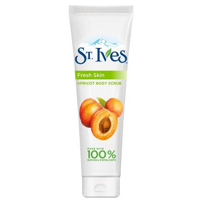 ST. IVES FRESH SKIN BODY SCRUB APRICOT 9 OZ