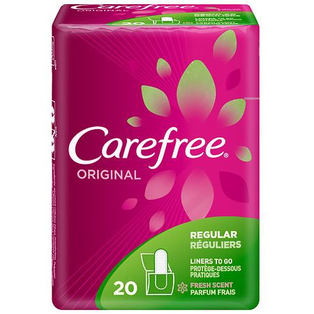 CAREFREE ORIGINAL fRESH REGU.- 20 PADS