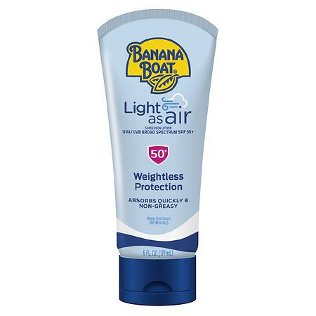 BANANA BOAT LIGHT AS AIR 50SPF  6 OZ