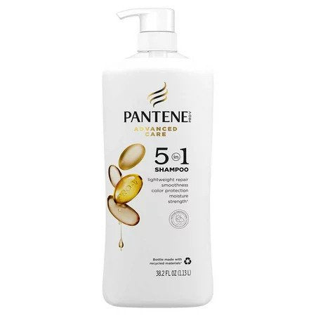 PANTENE SHAMPOO  ADVANCED CARE 5N1  W/PUMP 38.2 OZ