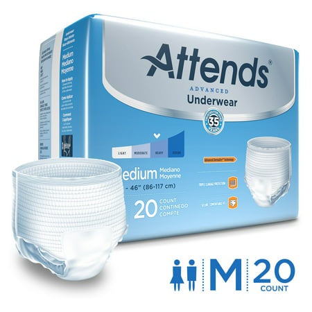 Attend  underwear medium 20ct