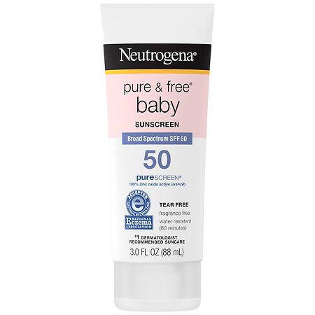 NEUTROGENA PUR&FRE BAB SUNCR SPF50 3oz