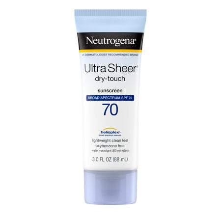 NEUTROGENA ULT SHEER DRY-TOUCH SUNSCREEN 70 3.0 OZ