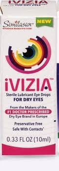 IVIZIA LUBIRCANT EYE DROPS FOR DRY EYES PRESERVATIVE FREE