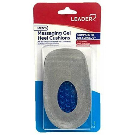 MASSAGING GEL HEEL CSHN MEN'S 1CT