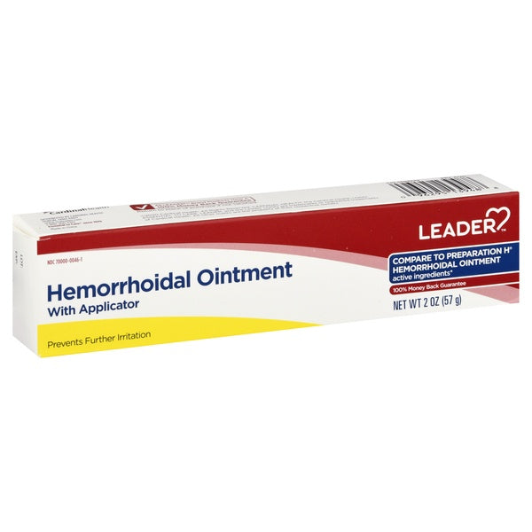 LEADER HEMORRHOIDAL OINTMENT 2 OZ