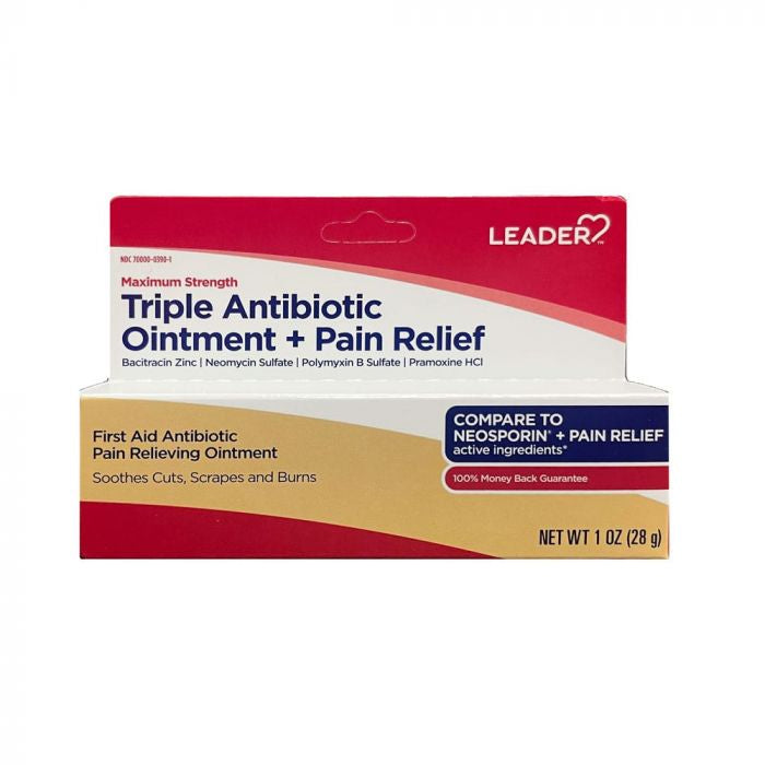 LEADER TRIPLE ANTIBIOTIC OINTMENT 1 OZ