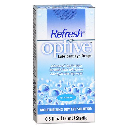 REFRESH OPTIVE LUBRICANT EYE DROPS 0.5 OZ