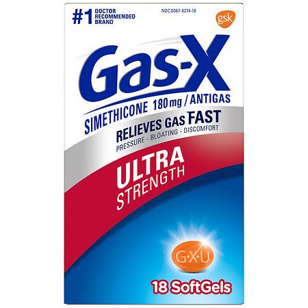 GAS -X ULTRA STRENTGH 18 SFT.GELS