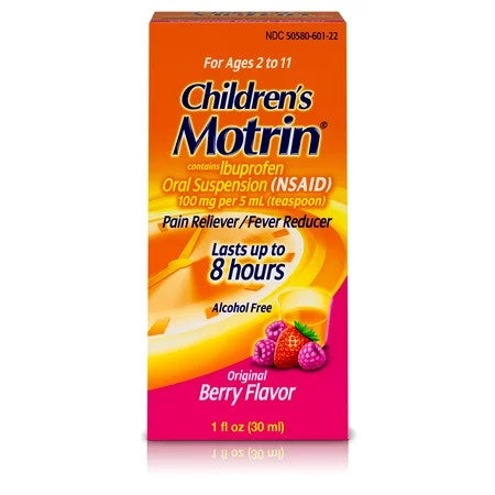 CHILDRENS MOTRIN IBUPROFENN DOR 2 TO 11 YEARS 1 OZ