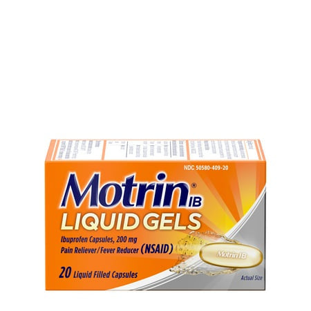 MOTRIN IB LIQUID GELS- 20 Cap.