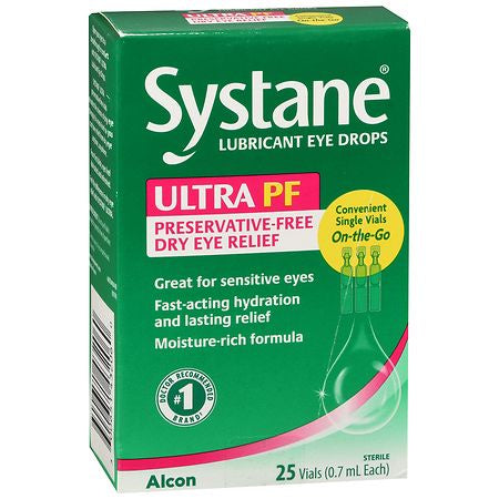 Systane Ultra PF Eye Drops 25 vials (0.7ML X25)