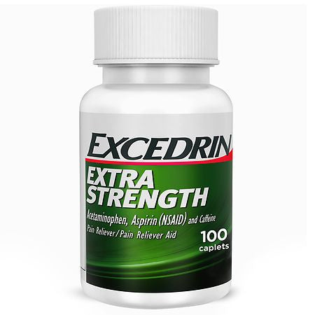 EXCEDRIN EXTRA STREN. 100 Cap.