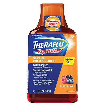 THERAFLU EXPRESSMAX D/T SEV COL&COU 8.3oz