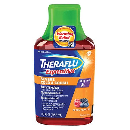 THERAFLU EXPREMA N/T SEVE COL&COU 8.3oz