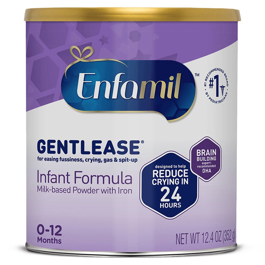 ENFAMIL GENTLEASE INFANT FORMULA POWDER  12.4 OZ