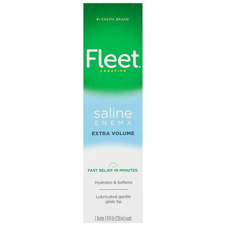 SALINE ENEMA EXTRA VOLUME1 BOTTLE  7.8 OZ - FLEET