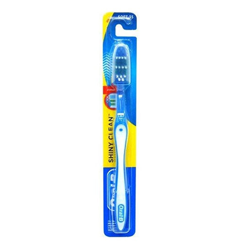 Oral-B - TB/Shiny Clean SOFT TOOTH BRUSH WITH CAP