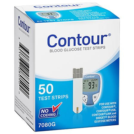 CONTOUR TEST STRIPS 50CT - RETAIL