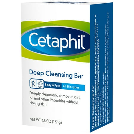 Cetaphil Deep Cleasing Bar 4.5 oz