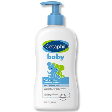 CETAPHIL BABY DAILY LOTION  BABY'S SENSITIVE SKIN 13.5  OZ