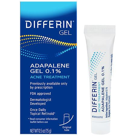 DIFFERIN GEL 0.1 % 0.5 OZ ( 15 GM )