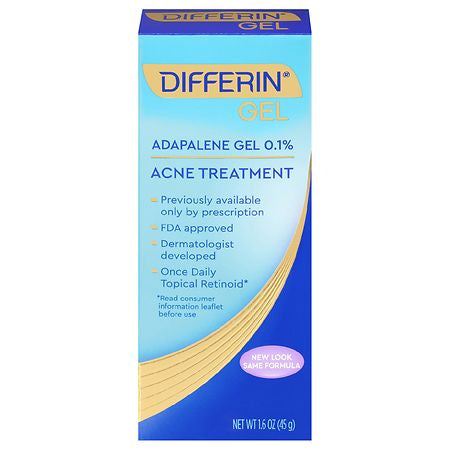 Differin Adapalene Gel Acne Treat. 1.6oz