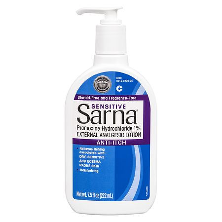 Sarna Anti-Itch Lotion Sensitive - 7.5 oz