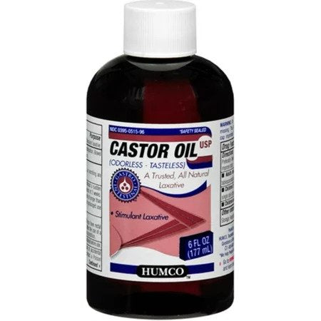 HUMCO CASTOR OIL ODORLESS-TASTELESS 6OZ