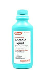 Antacid Liquid plus Simethicone  400+400+40mg/10ml Oral Suspension 12 OZ