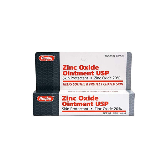 RUGBY ZINC OXIDE OINTMENT 20% 1.05 OZ