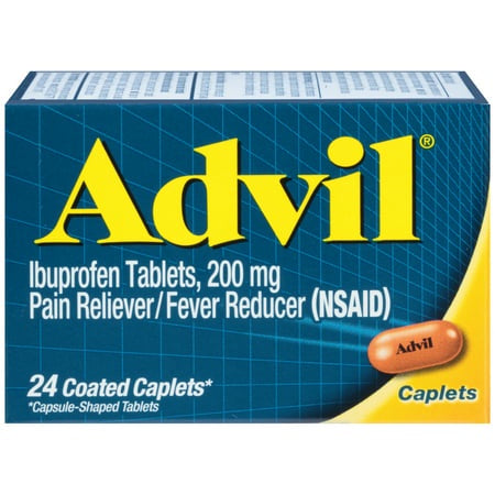 ADVIL 200 MG Caplets - 24ct