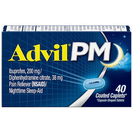 ADVIL PM CAPLETS 40 CAPLETS