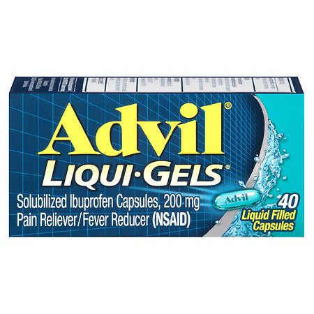 ADVIL LIQUI-GEL 200MG 40CT