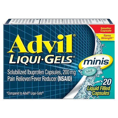 ADVIL LIQUI-GEL MINIS 20 Ct