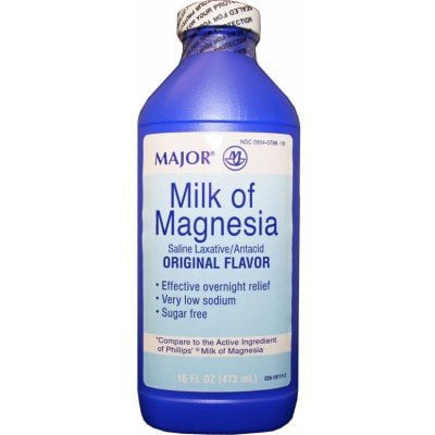 MILK OF MAGNESIA ORI FLA 16 OZ