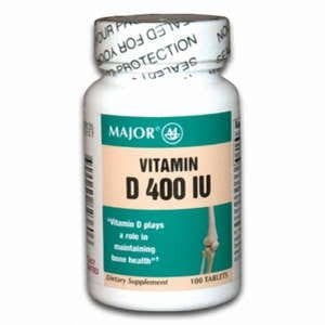 VITAMIN D3 10 MCG 400 IU 100 TABLETS