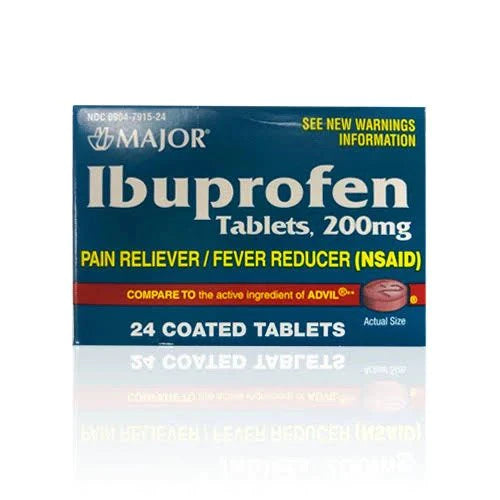 MAJOR  IBUPROFEN  200mg 24 CT