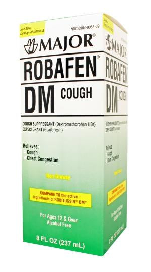 MAJOR ROBAFEN DM COUGH 8OZ.