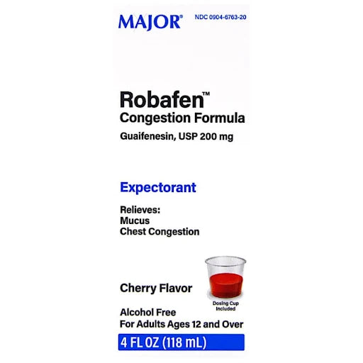ROBAFEN CONGESTION FORMULA EXPECTORANT 4 OZ